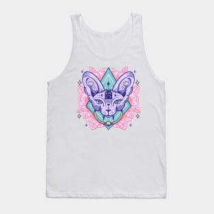 Sphynx door knocker Tank Top